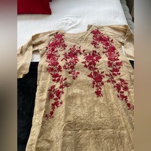 New embroidered kurta kameez kurti